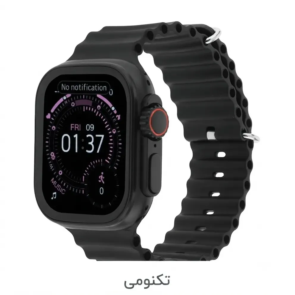 ساعت هوشمند طرح اپل واچ اولترا با پک ۷ بند و قابلیت مکالمه