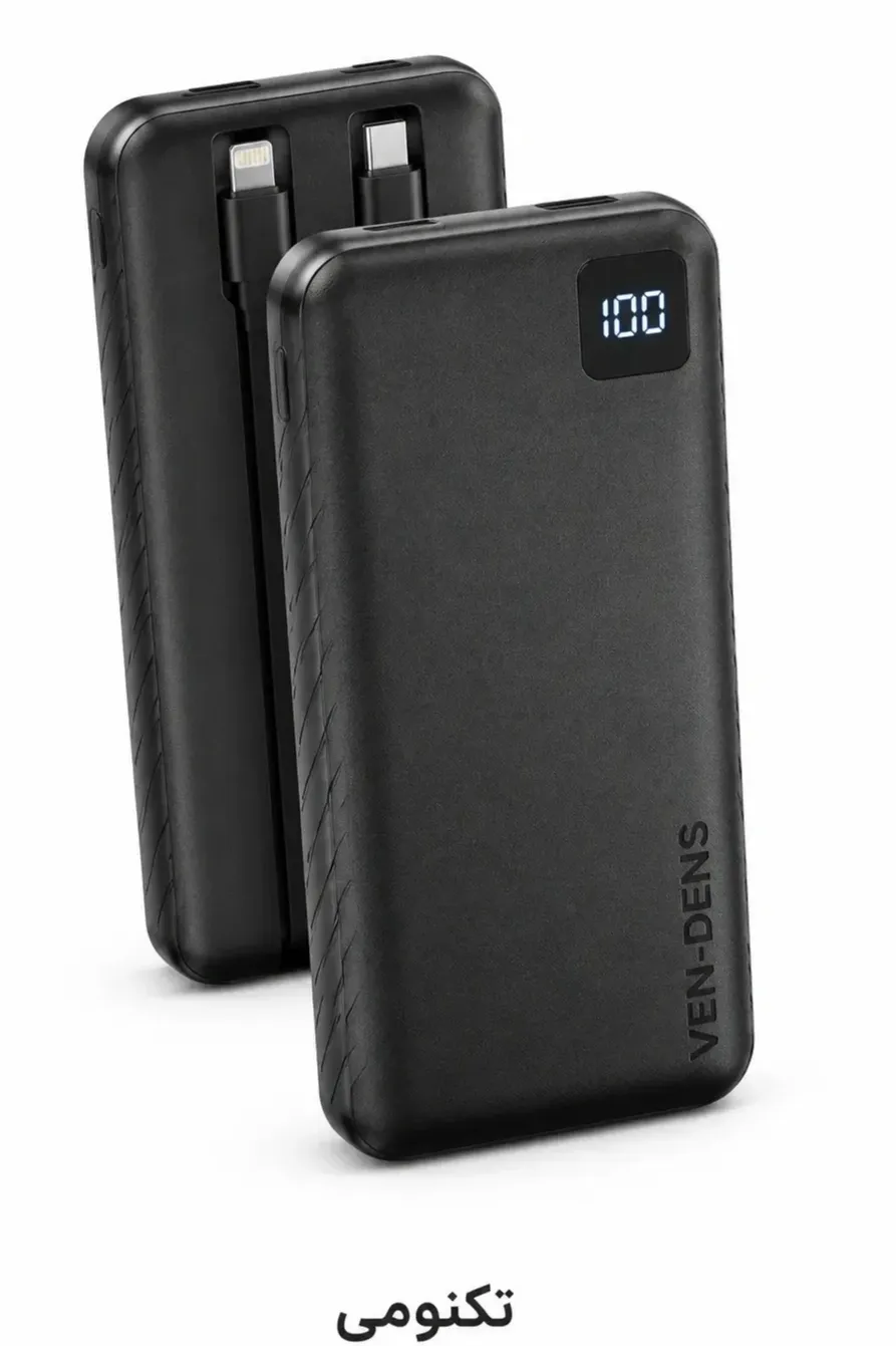 پاوربانک 10000 وندنز VEN-DENS VD-PB060 فست شارژ 22.5W